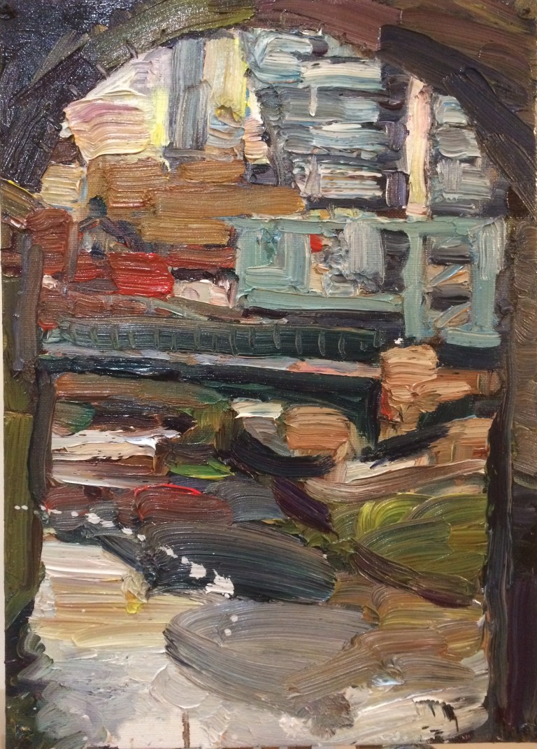 sheffield from cobweb bridge